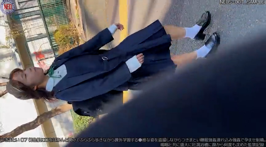 つきまとい07 褐色の肌に口をぽかんと開けてふらふら歩きながら課外学習する●稚な姿を○撮しながらつきまとい○○○○ 連れ込み○○で孕ませ射精。鳴咽と共に盛大に吐瀉浴槽に顔から何度も沈めた○禁記録 027